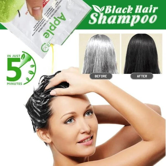 Apple Ammonia Free Black Hair Cream - Flyingcart.pk