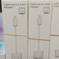 Apple iPhone Lightning to 3.5mm Earphone Jack & Mobile Charging Adapter - Flyingcart.pk