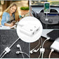 Apple iPhone Lightning to 3.5mm Earphone Jack & Mobile Charging Adapter - Flyingcart.pk