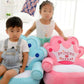 Baby Bean Bag Cartoon Crown Seat - FlyingCart.pk