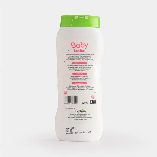 Natural Baby Lotion – 100% Paraben Free - Baby Body Moisturizer - FlyingCart.pk