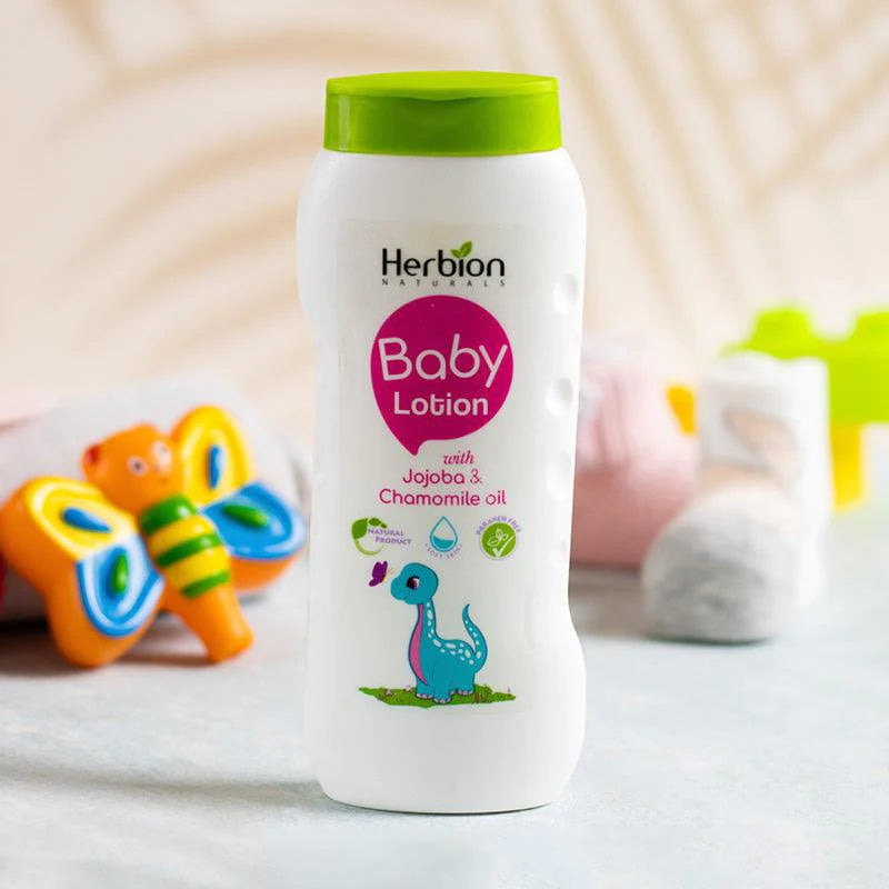 Natural Baby Lotion – 100% Paraben Free - Baby Body Moisturizer - FlyingCart.pk