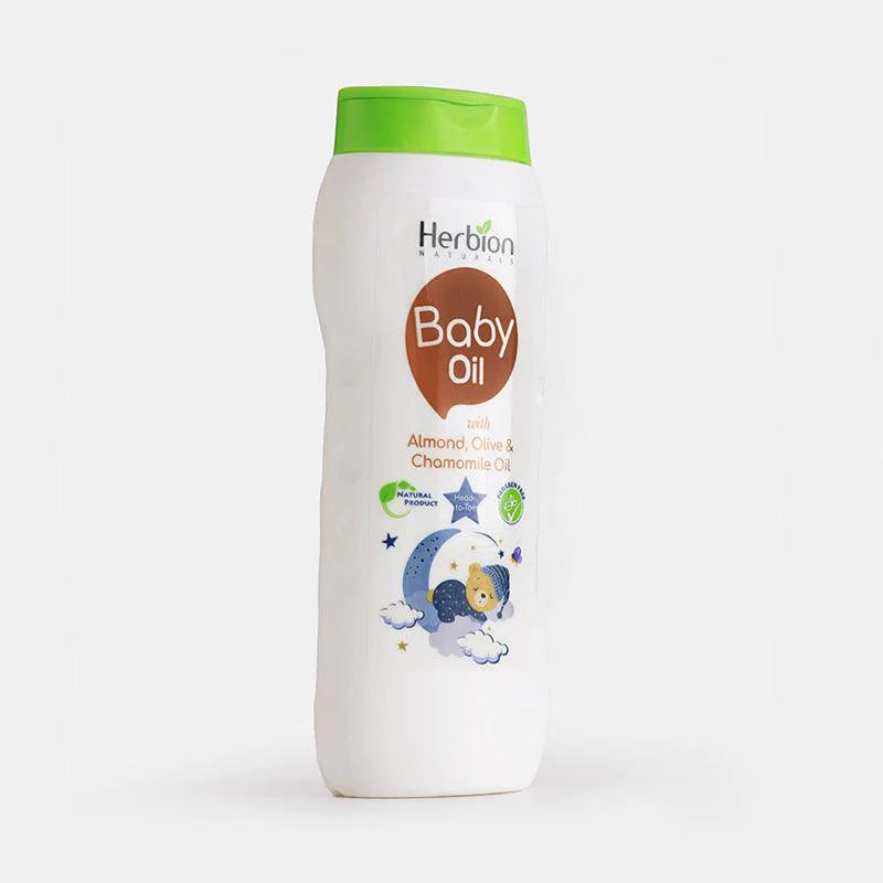 Herbion All Natural Baby Oil 200ml - FlyingCart.pk