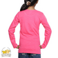 Hot Pink Kids Full Sleeves T-Shirt For Girls - FlyingCart.pk