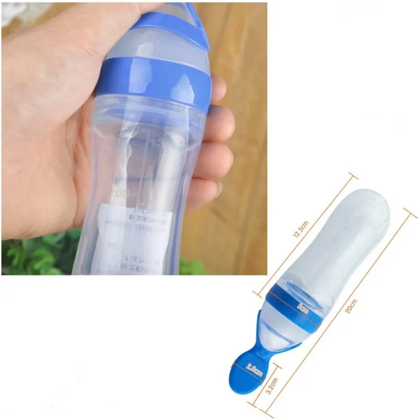 Silicone Spoon Feeder For Baby - FlyingCart.pk