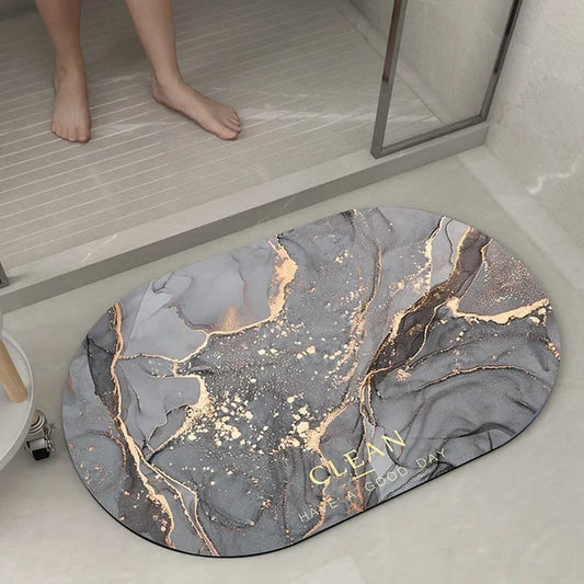 Soft Bathroom Mat Diatomaceous Earth Floor Mats - FlyingCart.pk