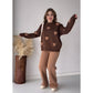 Brown 2 Piece Co-Ord Set for Winter- FlyingCart.pk