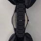 Black Aura Quartz Watch – Stylish Analog Watch for Men & Boys - Flyingcart.pk