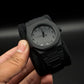 Black Aura Quartz Watch – Stylish Analog Watch for Men & Boys - Flyingcart.pk