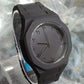 Black Aura Quartz Watch – Stylish Analog Watch for Men & Boys - Flyingcart.pk