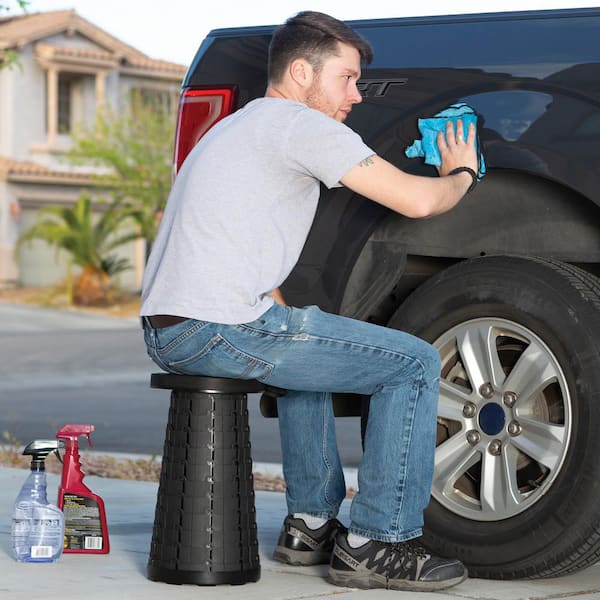 Folding Telescopic Stool