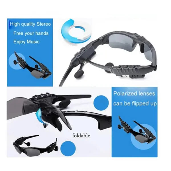 Bluetooth Sunglasses with Headphones - Flyingcart.pk