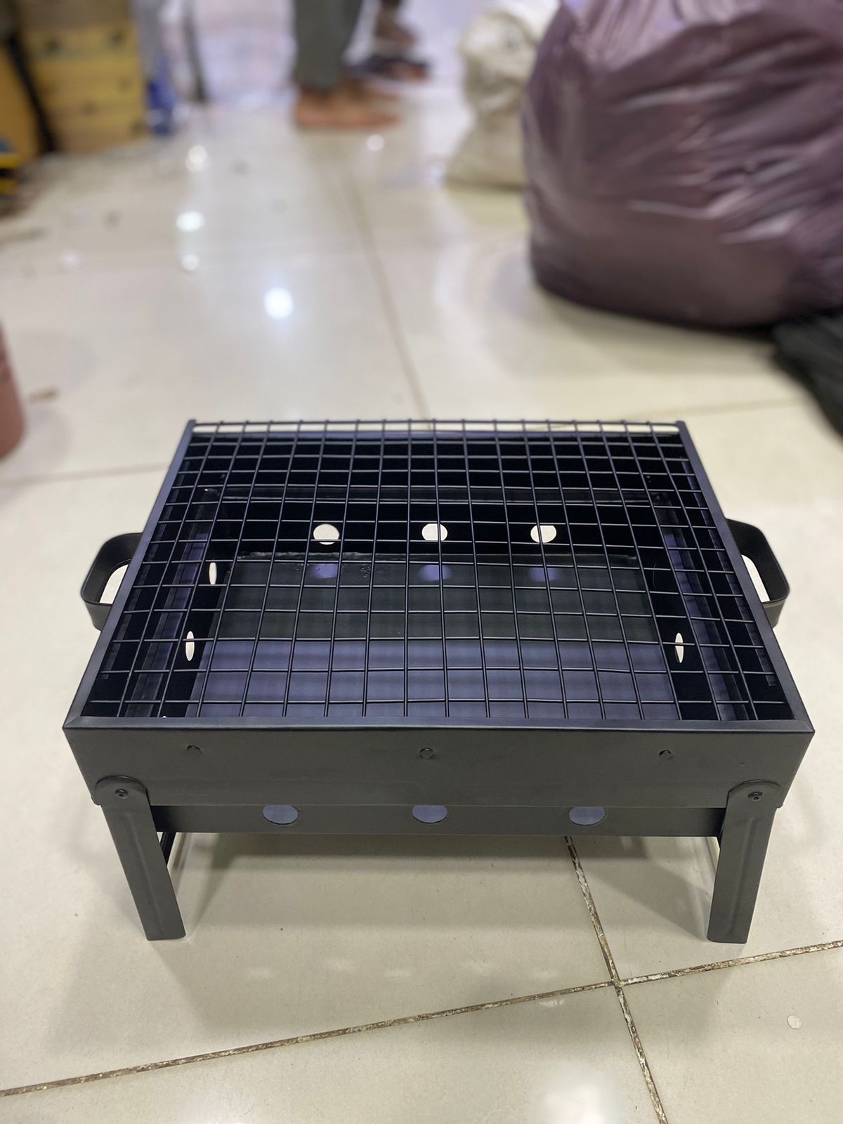 Stainless Steel BBQ Grill Foldable