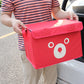Cartoon Bear Foldable Storage Box For Multipurpose Folding Organizer Cube Basket Bin - FlyingCart.pk