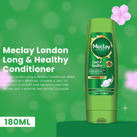 Meclay London Long & Healthy Conditioner 180ML- FlyingCart.pk