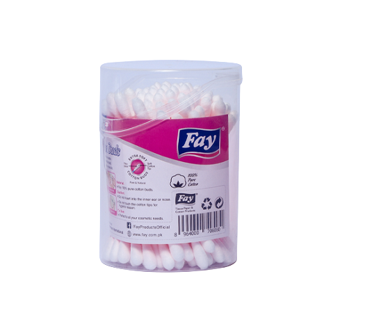 Fay Cotton Buds (Jar) 100’s - FlyingCart.pk