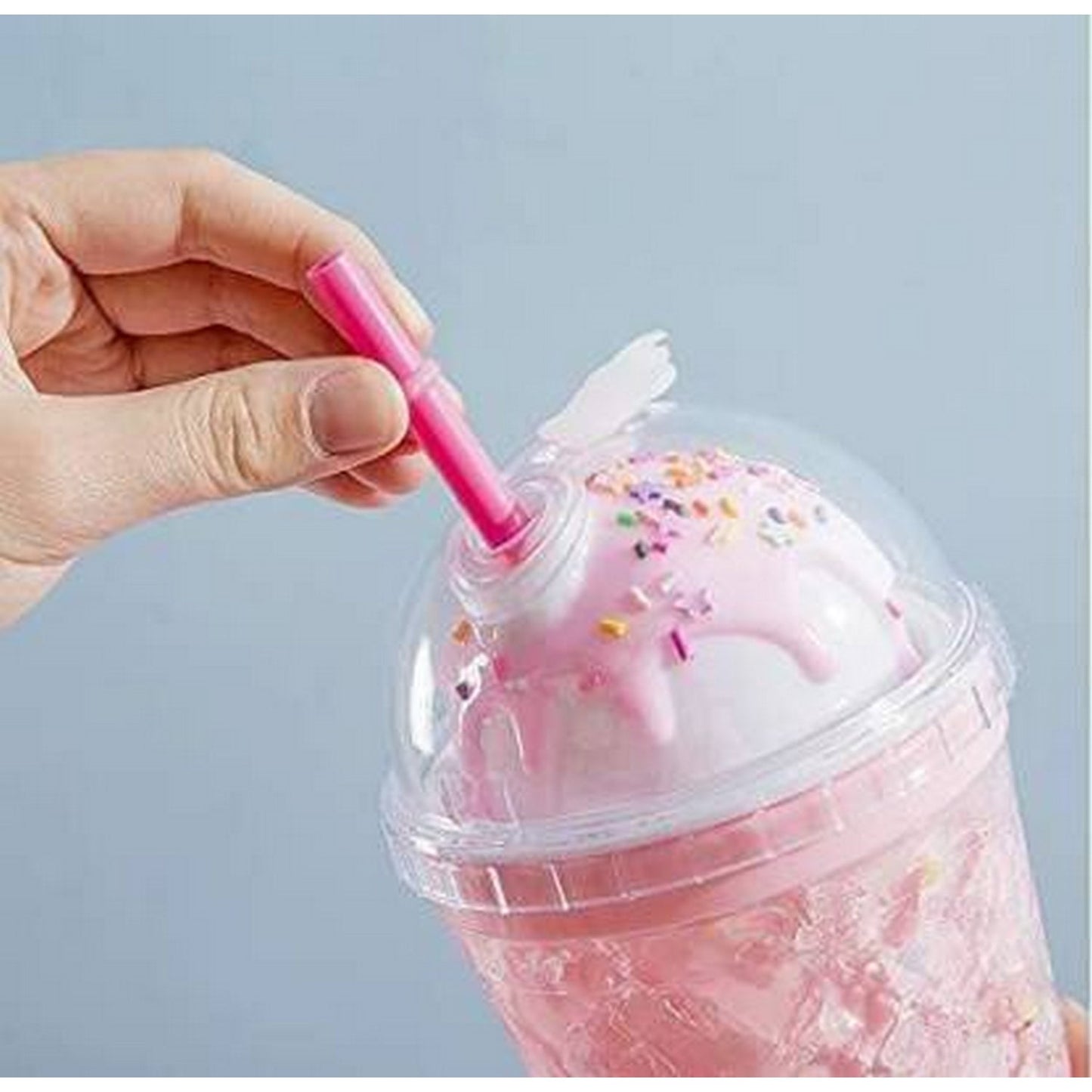 Cute Ice Cream Shape Plastic Water Bottle - FlyingCart.pk