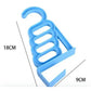 Clothes Hanger 4-Hole Over Door Hanging Mini Plastic Hook Hanger - FlyingCart.pk