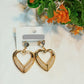 Earrings Heart Shape - FlyingCart.pk