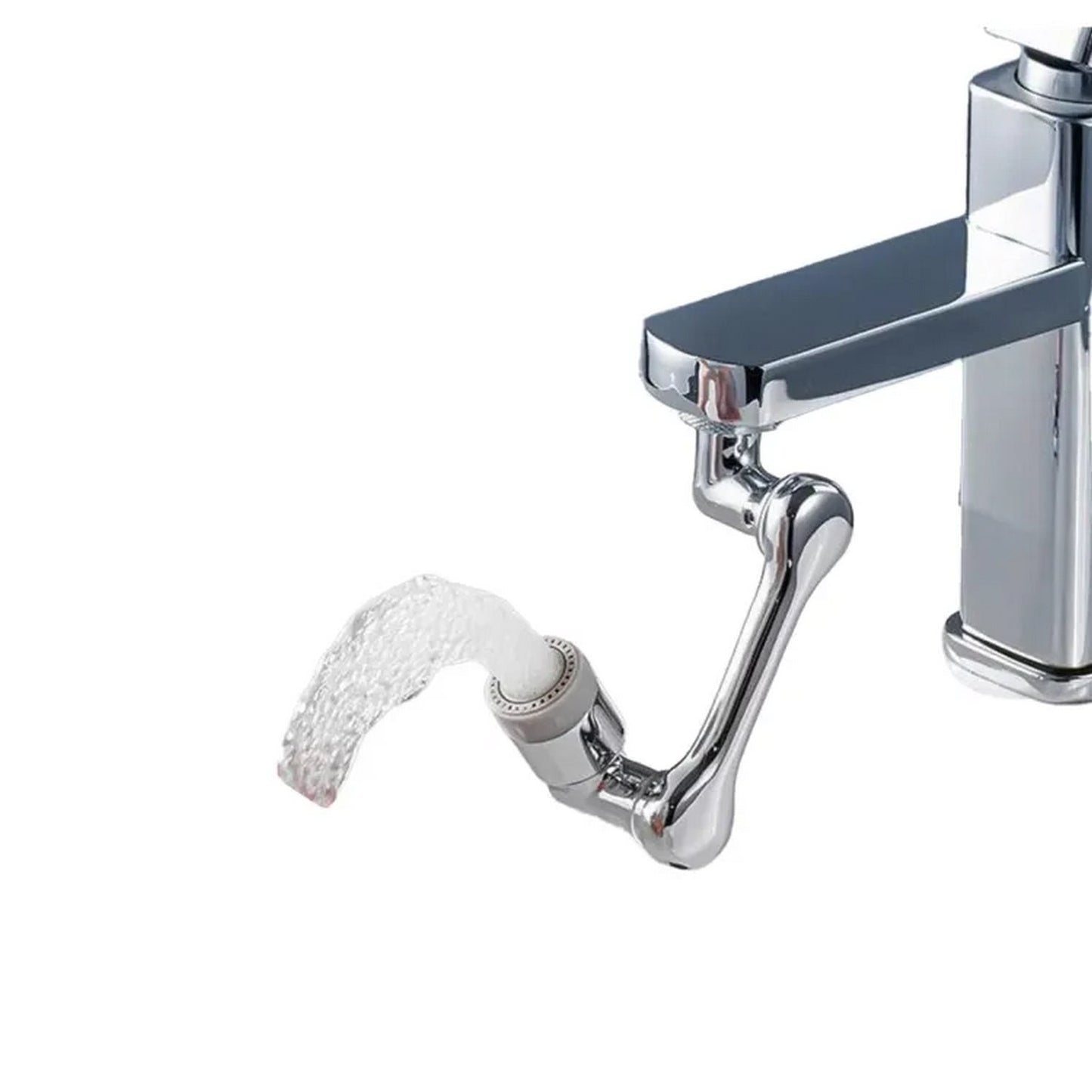 Rotating Faucet Spray Head 1080° Robotic Arm Extension - FlyingCart.pk