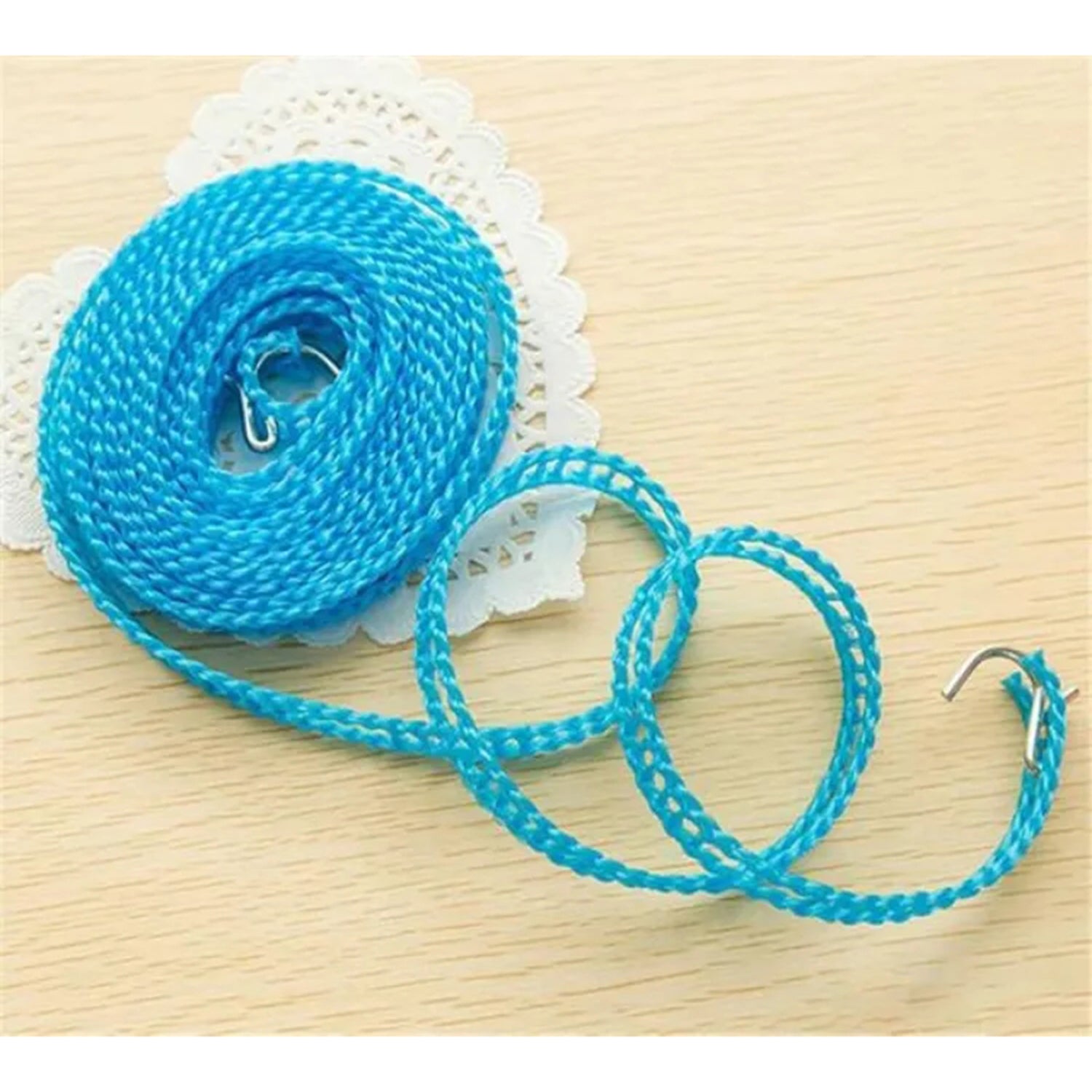 Non-slip Clothesline 5 Meters Clotheslines 5 Meters Clothes Dryer Outdoor Cloth Hanging Rope Windbreak Portable - FlyingCart.pk