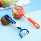 Plastic Vegetable / Fruit Stainless Steel Peeler - FlyingCart.pk