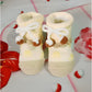 Cute Baby Socks Soft And Warm Shoes Fur Wool For Newborn - FlyingCart.pk