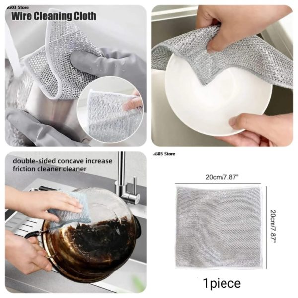 Wire Dish Washing Rugs for Kitchen Dishes - Flyingcart.pk