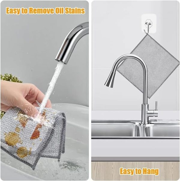 Wire Dish Washing Rugs for Kitchen Dishes - Flyingcart.pk