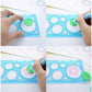 Spirograph Geometric Plastic Drawing Ruler Multifunctional - FlyingCart.pk