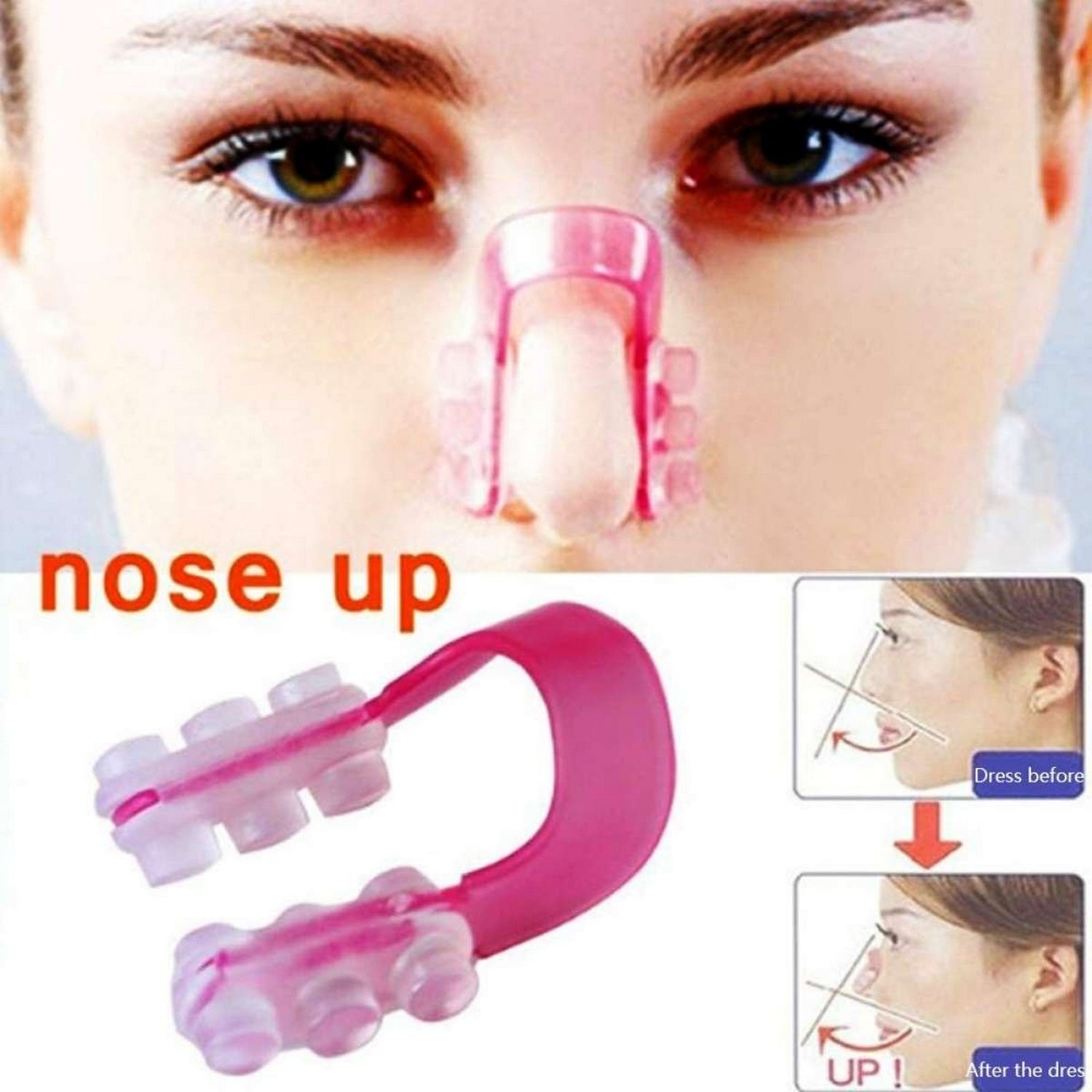 Nose Up Lifting Shaping Clip (Pack Of 2) - FlyingCart.pk