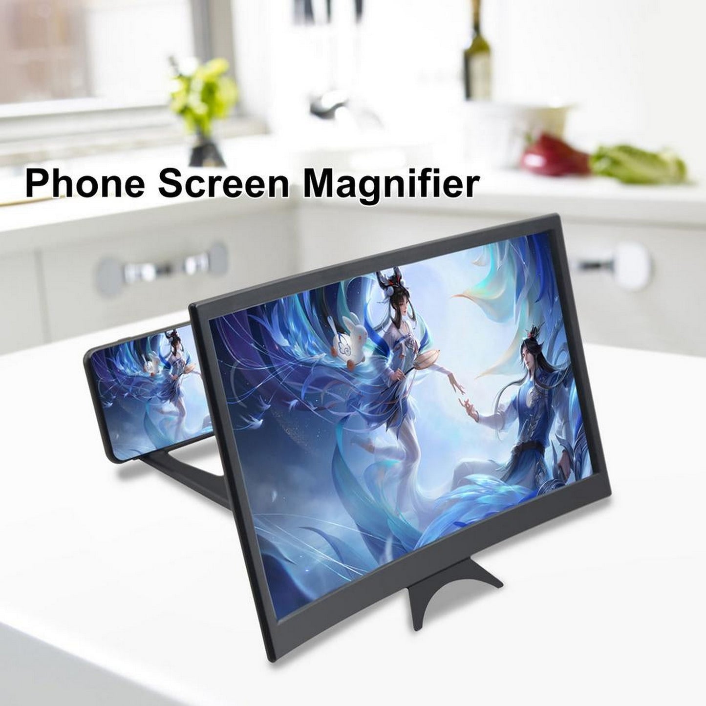 Screen Enlarger Curved Surface HD Screen Magnifier Mobile Phone Projection (12 Inch) - FlyingCart.pk