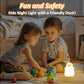 Duck LED Night Light – Silicone Squishy, Dimmable, Rechargeable Nursery Lamp-FlyingCart.pk