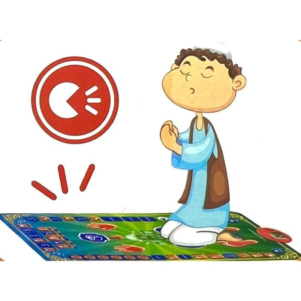 Educational Smart Interactive Islamic Voice Prayer Mat - Flyingcart.pk