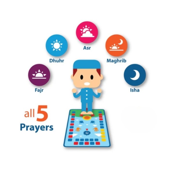 Educational Smart Interactive Islamic Voice Prayer Mat - Flyingcart.pk