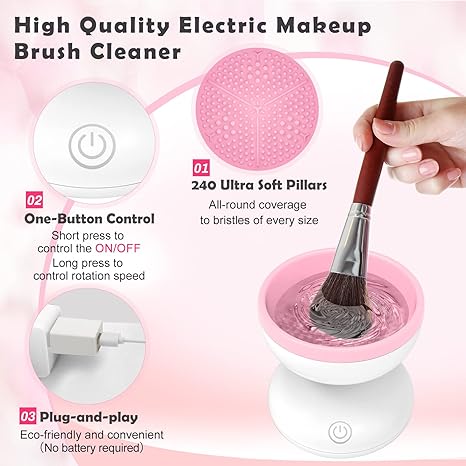 Electric Makeup Brush Cleaner