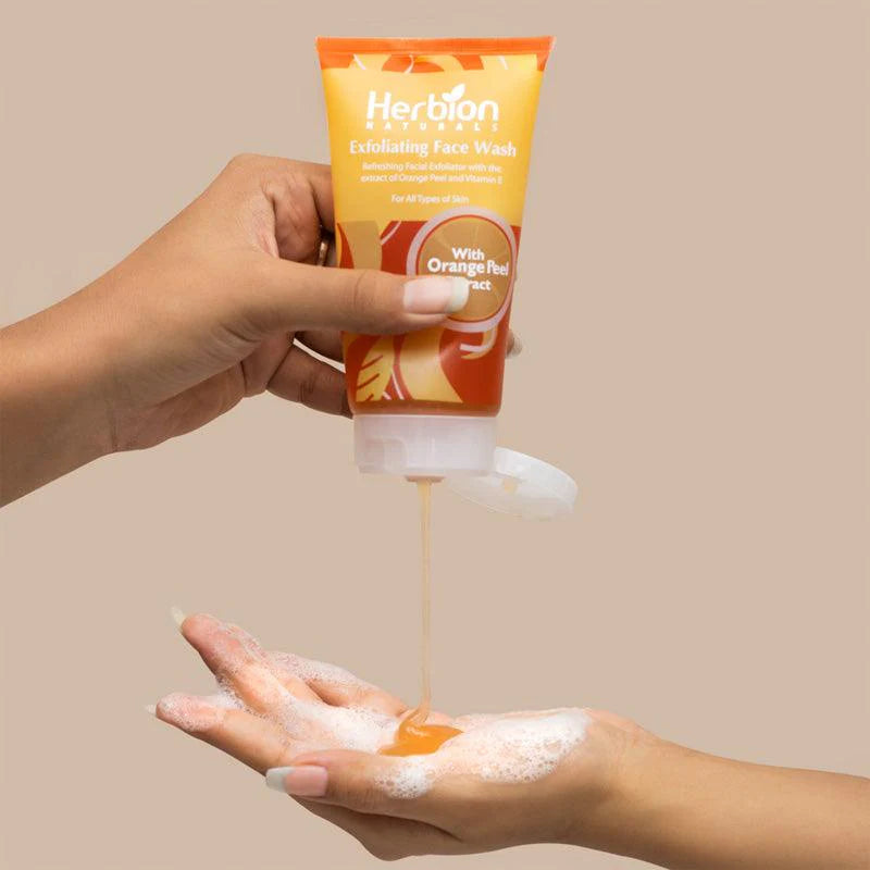Orange Exfoliating Face Wash - FlyingCart.pk