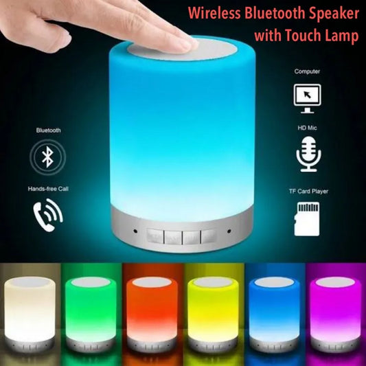 Night Light Bluetooth Speaker - FlyingCart.pk