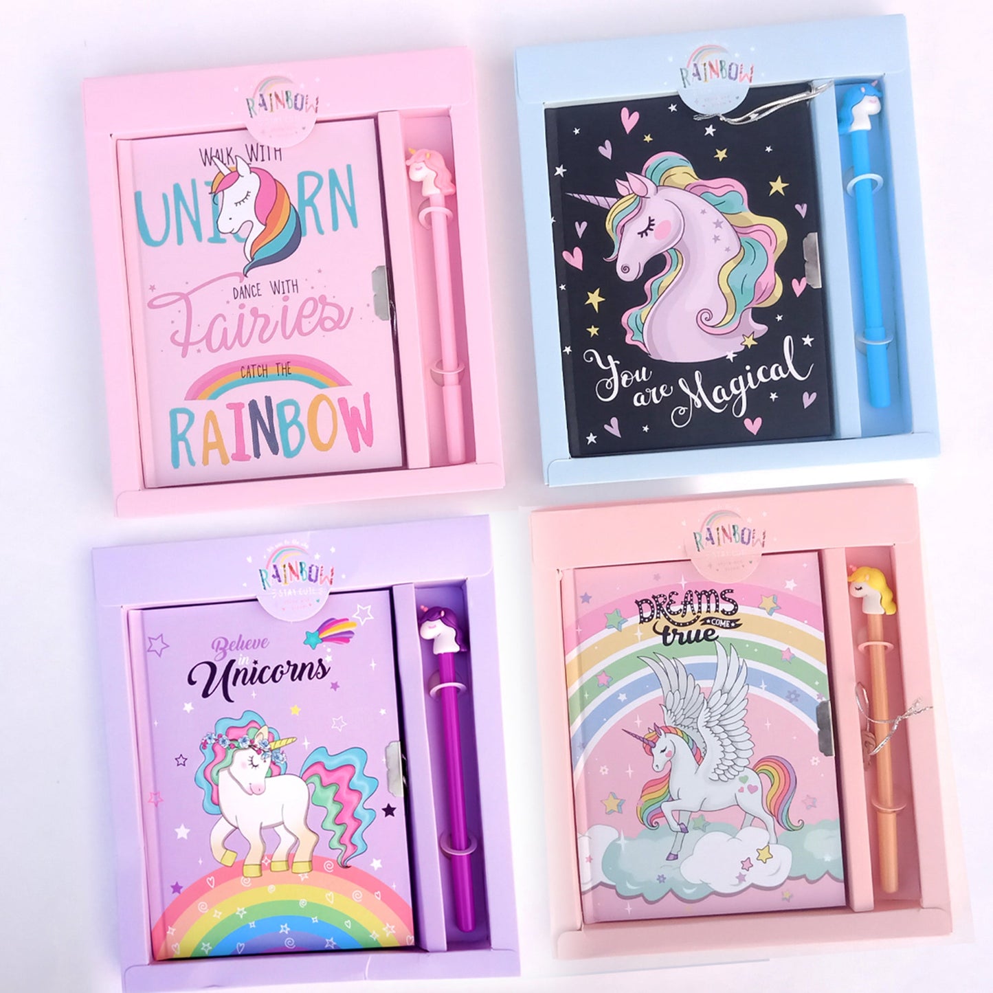 Unicorn Diary with Stationery - FlyingCart.pk