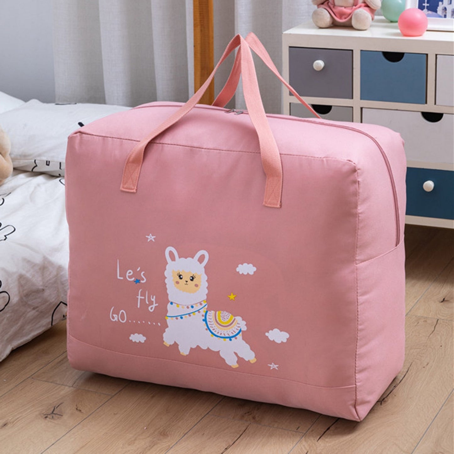 Travel Storage Bag Cute Cartoon Pattern - FlyingCart.pk