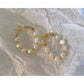 Fashion Jewellery Drop Earrings Stylish Baroque Pearl Earrings - FlyingCart.pk