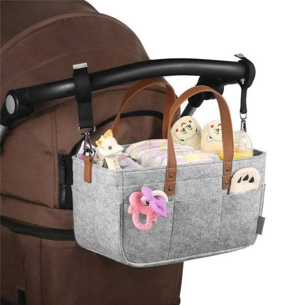 Foldable Baby Diaper Caddy Organizer - Flyingcart.pk