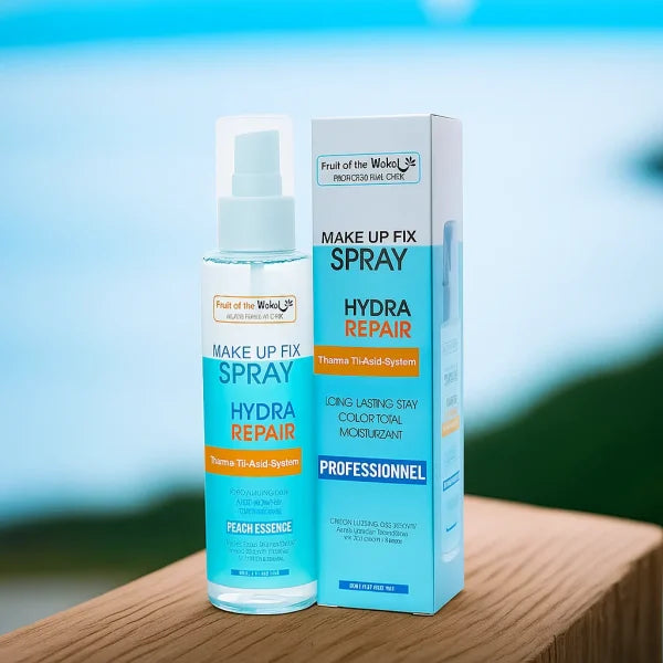 fruit-of-wokali-makeup-fix-spray-with-peach-essence-long-lasting-hydration-setting-mist-for-all-skin-types-160ml-makeup-fixer-spray-1-flyingcart.pk