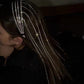 Rhinestone Tassel Headband for Women – Crystal Party Hair Accessory-FlyingCart.pk