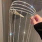 Rhinestone Tassel Headband for Women – Crystal Party Hair Accessory-FlyingCart.pk