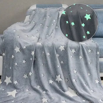 Glow in The Dark Stars Blanket - Flyingcart.pk