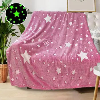Glow in The Dark Stars Blanket - Flyingcart.pk