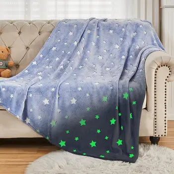 Glow in The Dark Stars Blanket - Flyingcart.pk