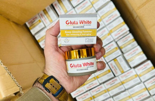 Gluta White Extreme Stronger Light Up And Anti-aging Day & Night Cream 50gram-FlyingCart.pk