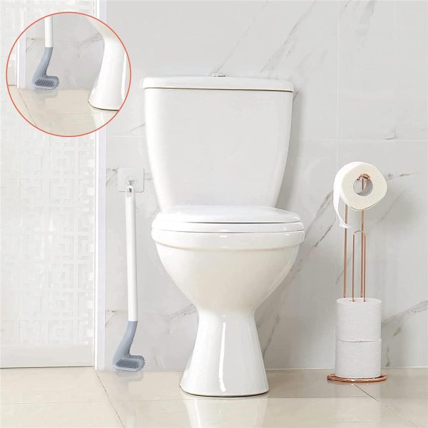 Golf Style Silicone Toilet Brush - Flyingcart.pk